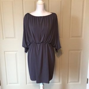 Suzi Chin Maggy Boutique Gray Cocktail Dress